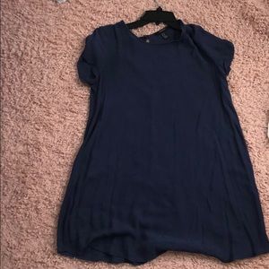 Blue slip dress from forever 21